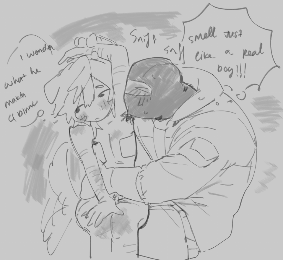 3ncephalitic4u's tweet photo. his mask is stopping him from overdosin on puppy girl sweat btw https://t.co/hpYejWH18U