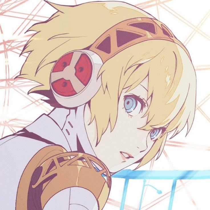 ElisaYoshizawa's tweet photo. Aigis est trop mignonne, pourquoi le cast de Persona 3 est si cool ??💙 https://t.co/QUWV45cIQl