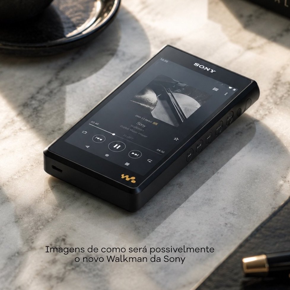 AcervoCharts's tweet photo. Sony relançará o Walkman com suporte ao Spotify e outros serviços de streaming de música. https://t.co/CpDybYABOZ
