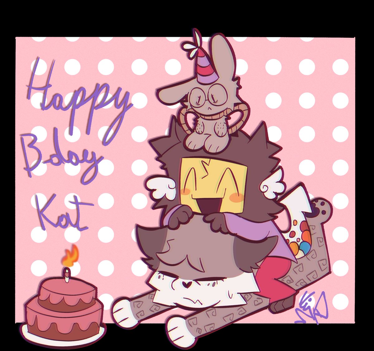 talentless_hat's tweet photo. FELIZ CUMPLEAÑOS A MI BESTIE @Katastrophepan FELIZ CUMPLEAÑOS 🎉🎉🎉🎉🎉
#MyHart #happybirthday https://t.co/8BJLDlyMVe
