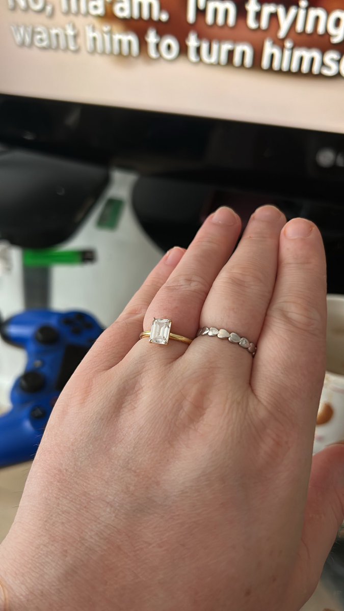 adrienne__layhe's tweet photo. My engagement and eternity ring,
I got official today
#21yearstogether❤️ #engaged #loveforever❤️❤️❤️🌺🌺🌺🌺🌺🌺🌺 https://t.co/PMLEMOjbWi
