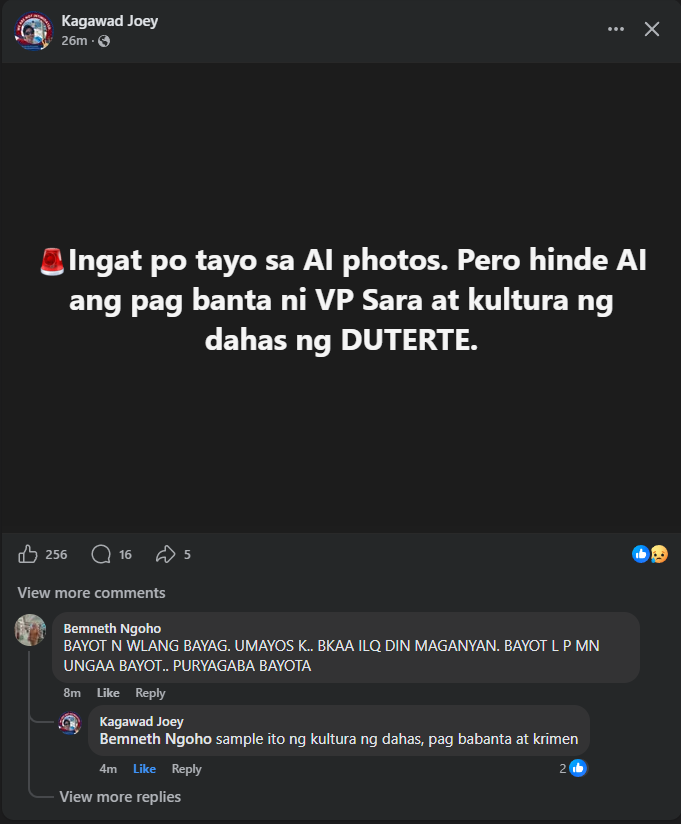 gerbett's tweet photo. Harbat No. 4: Patunay na cla ay may Criminal Minds! 🤨🙄🤢🤮 #Threat https://t.co/4LPjlo8yQZ
