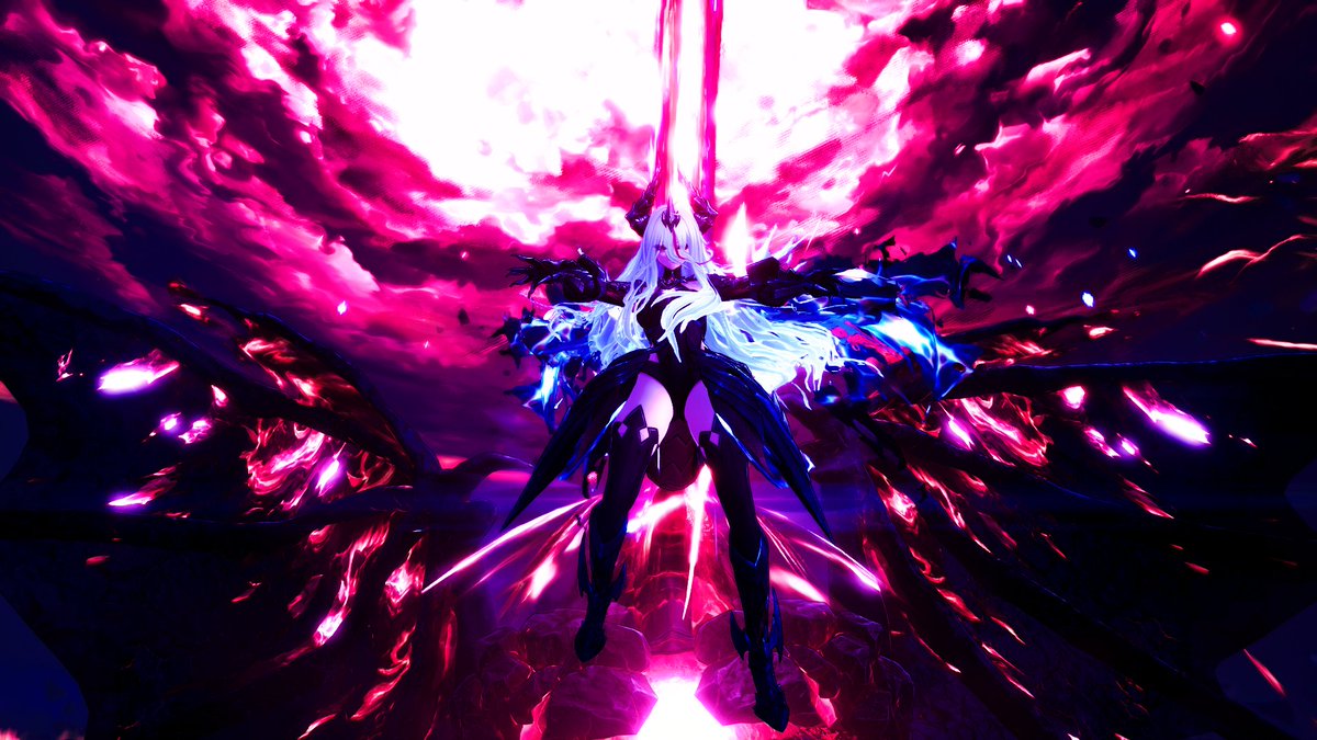 suzume91's tweet photo. #NTE
#ファミ通ゲーム百景
推しのベストショット部門   
 作品名「魔王降臨」 https://t.co/ht0aX4RbUI
