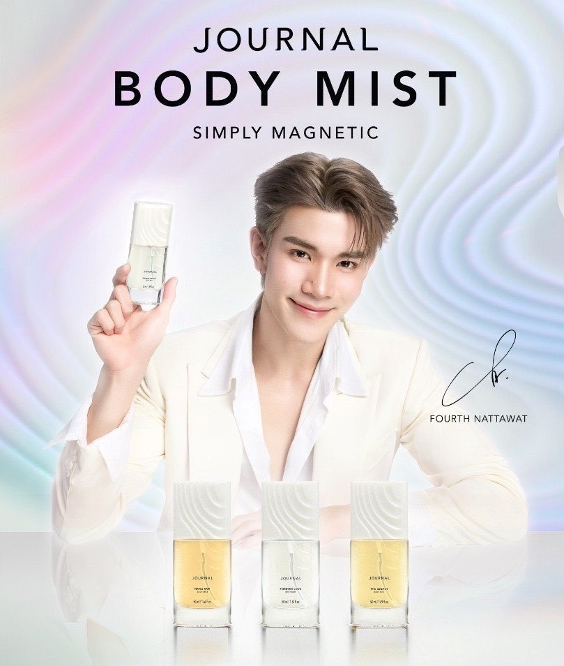 Fourthtrend's tweet photo. Congratulations @tawattannn 🤍
ยินดีกับการเป็น Presenter คนใหม่ของ JOURNAL Body Mist ✨

#JOURNALBodyMistxFOURTH 

ขอขอบคุณ @journalperfume ที่เลือกและไว้วางใจโฟร์ทให้เป็นตัวแทนของแบรนด์ เชื่อว่าความสดใส เสน่ห์ และภาพลักษณ์ที่เป็นธรรมชาติของโฟร์ท จะทำให้หลายคนตกหลุมรัก JOURNAL มากยิ่งขึ้น

ขอแสดงความยินดีกับโฟร์ทกับอีกก้าวของความสำเร็จนะ 🤍
