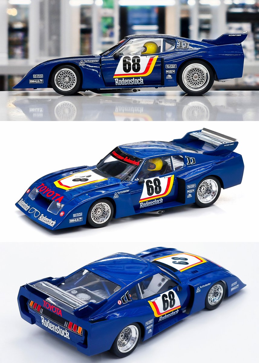 TAMIYA_TOKYO's tweet photo. 🆕《#tamiya_tokyo 新製品情報》
7月18日(土)ごろ発売『1/24 トヨタ セリカ LB ターボ Gr.5／￥3,740』です。

1977年のドイツ国内レースで、常勝ポルシェを破り注目を集めた「セリカ LB ターボ Gr.5」が、24年ぶりに登場。

✅ロールケージを装備した立体感あるコクピット
✅車体裏面や足まわりも精密に再現
✅ソリッドゴム製スリックタイヤを装着
✅高品質なカルトグラフ社製スライドマーク付き
✅着座姿勢のドライバー人形1体付き
✅全長192mm

レーシングマシンらしい迫力と、往年の名車ならではの存在感を楽しめるキットです。

レジ前ショーケースでは完成品も展示中。ぜひご覧ください😊

—————————————————

📢《開催中｜夏休み特別企画》
『絵本作家・黒川みつひろ 恐竜ワールド』を開催中🦖

迫力あふれる恐竜絵本の原画展をはじめ、黒川みつひろ先生の絵本や関連アイテムの特別販売を実施しています。

✅黒川みつひろ恐竜絵本原画展
✅絵本・関連アイテム特別販売
✅夏休みにぴったりの恐竜の世界を体験🦕

ぜひこの機会に、TAMIYA TOKYOへお越しください！

📅開催期間：9月13日(日)まで

#tamiyaplamodelfactorytokyo 
#tamiya 
#プラモデル 
#模型 
#tokyo 
#shimbashi 
#toranomon 
#新橋 
#虎ノ門