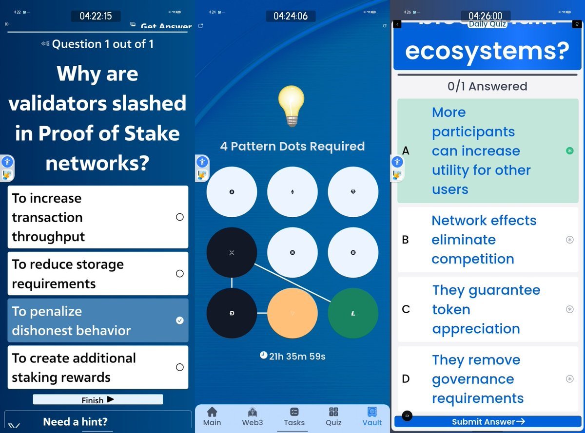 sui_tinyworldAI's tweet photo. 17TH JULY 2026 
DAILY QUIZ ANSWERS🚨

✅ Xenea Wallet: Wallet backup, discontinue in future 
✅ Marina Protocol Quiz: A
✅ Spur Protocol Quiz: C
✅ Syntax Quiz: A

🔓 Syntax Vault Unlocked
➡️ Secret Code: 9-4-7-8

#CryptoQuiz #DailyCombo #CryptoAirdrop #SyntaxVault #AirdropAlert https://t.co/lDLWSH7tFj