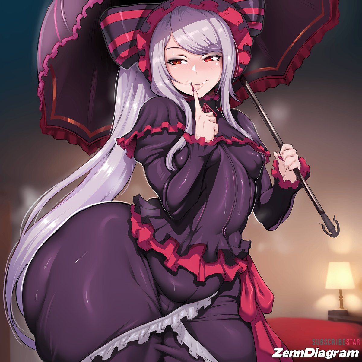ZennDiagram70's tweet photo. Today's sub release is a commission set featuring both Albedo and Shalltear (100 images for each)
I did an Albedo set a long time ago that's on pixiv, if anyone wants to compare styles https://t.co/UYmzLfr0Ib