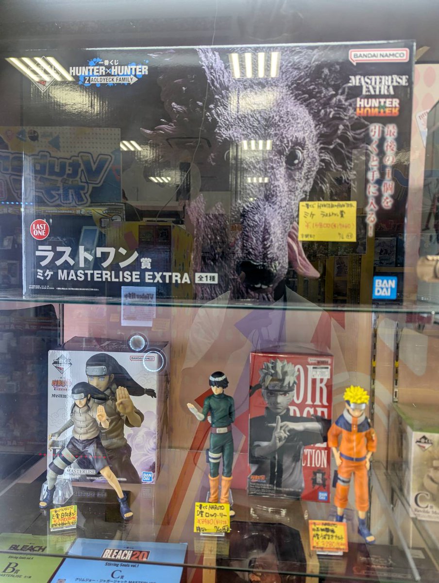 📢少年漫画フィギュアショーケースをご紹介！ #ハンターハンター