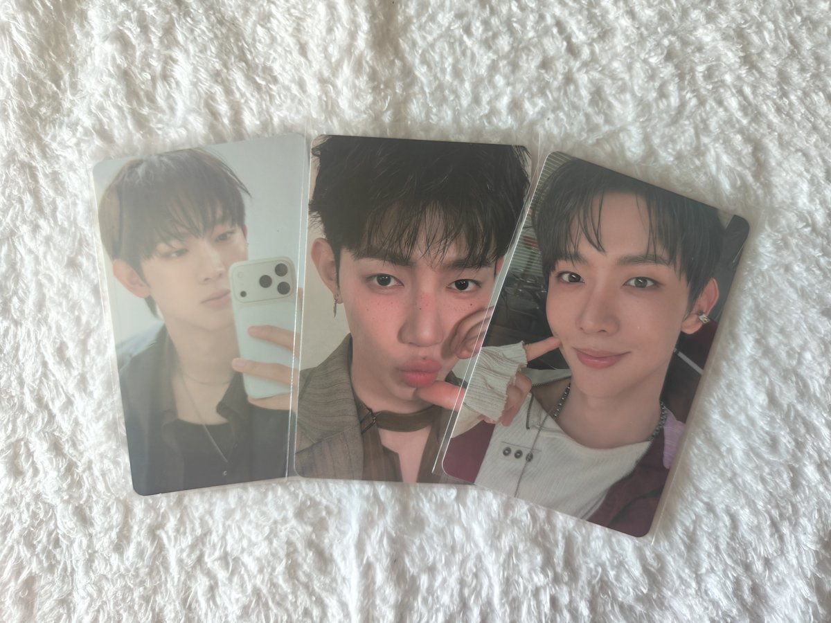 hanyowjin's tweet photo. wts lfb ph only

AND2BLE PHOTOCARDS 
🍀 200php as a set only 
🍀 1 week dop, 50% nrdp 
🍀 free pf 

🏷️ zerobaseone zb1 and2ble a2b n2b yujin hao hanbin jiwoong taerae matthew gunwook ricky gyuvin https://t.co/FF9ypj93Vc