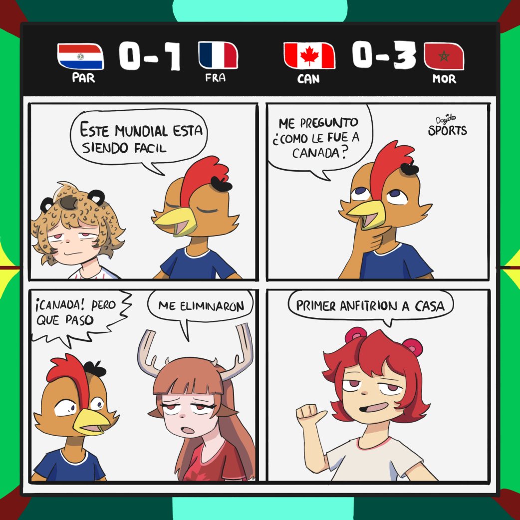 DogitoSports's tweet photo. Dia 24 y 25 de la Copa Mundial Cada vez mas acercándonos a la final tanto aquí como el próximo domingo, al final México nos ilusiono mucho https://t.co/tnBBNAJgkC