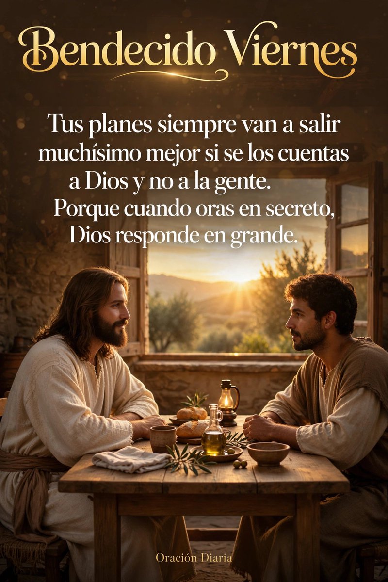 oracion_diaria's tweet photo. Feliz y bendecido Viernes..! 🙏🏻 ❤️ https://t.co/niKaXUJU2J