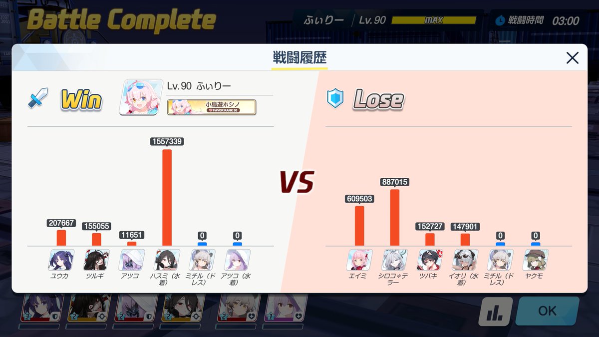 fily_blue's tweet photo. 安定して抜けねぇなぁって困ってるときに、そいやなんか全部これでいいや的なﾂｲ確か黒澤さんあたりがしてたしパクるかって思って試したらめちゃくちゃ楽に勝てて草 https://t.co/al3jnz4TQJ