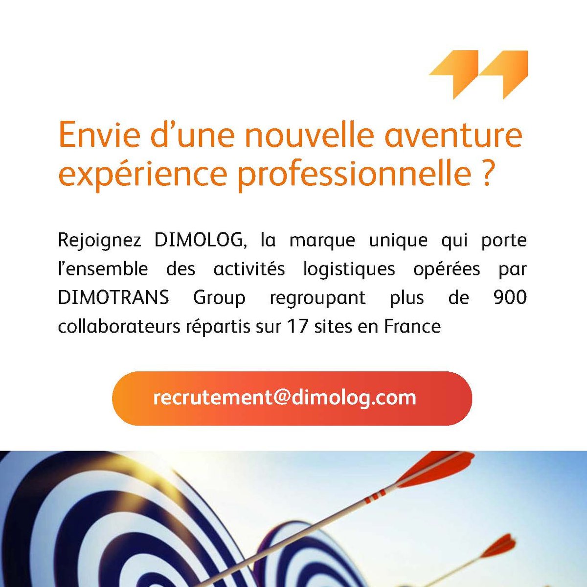 DIMOTRANSGroup's tweet photo. 🚀Et si votre prochain challenge se trouvait chez DIMOLOG ?
Nous recherchons notre futur gestionnaire de service client - H/F !
recrutement@dimolog.com
#Recrutement #DIMOTRANSGroup #DIMOLOG  #Logistique #GestionnairedeServiceClient #IciCaRecrute #TousDIMO https://t.co/3ONMgNJ0tl