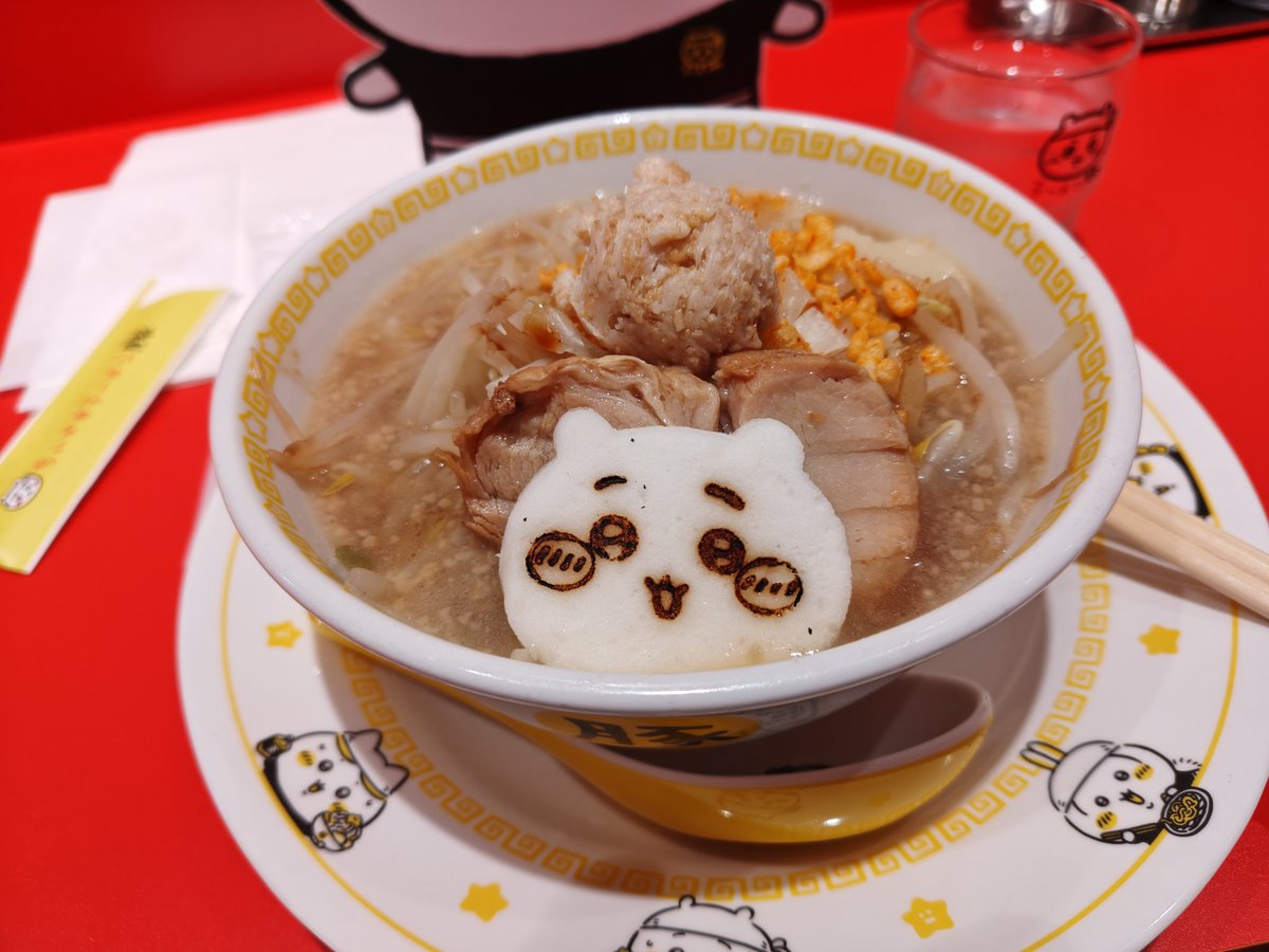 kenji_game's tweet photo. ちいかわラーメン😄 https://t.co/ImD5atstAw