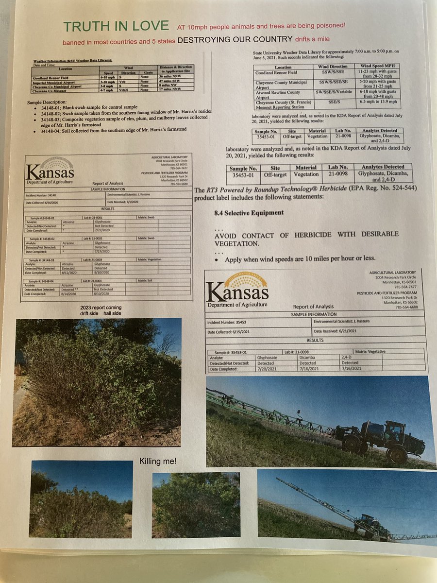 krcrash33's tweet photo. @HHSResponse @SecKennedy @DrOzCMS We would have to be growing healthy food, not destroying it with GMO corn and chemical drift https://t.co/N4DFVXQJgg