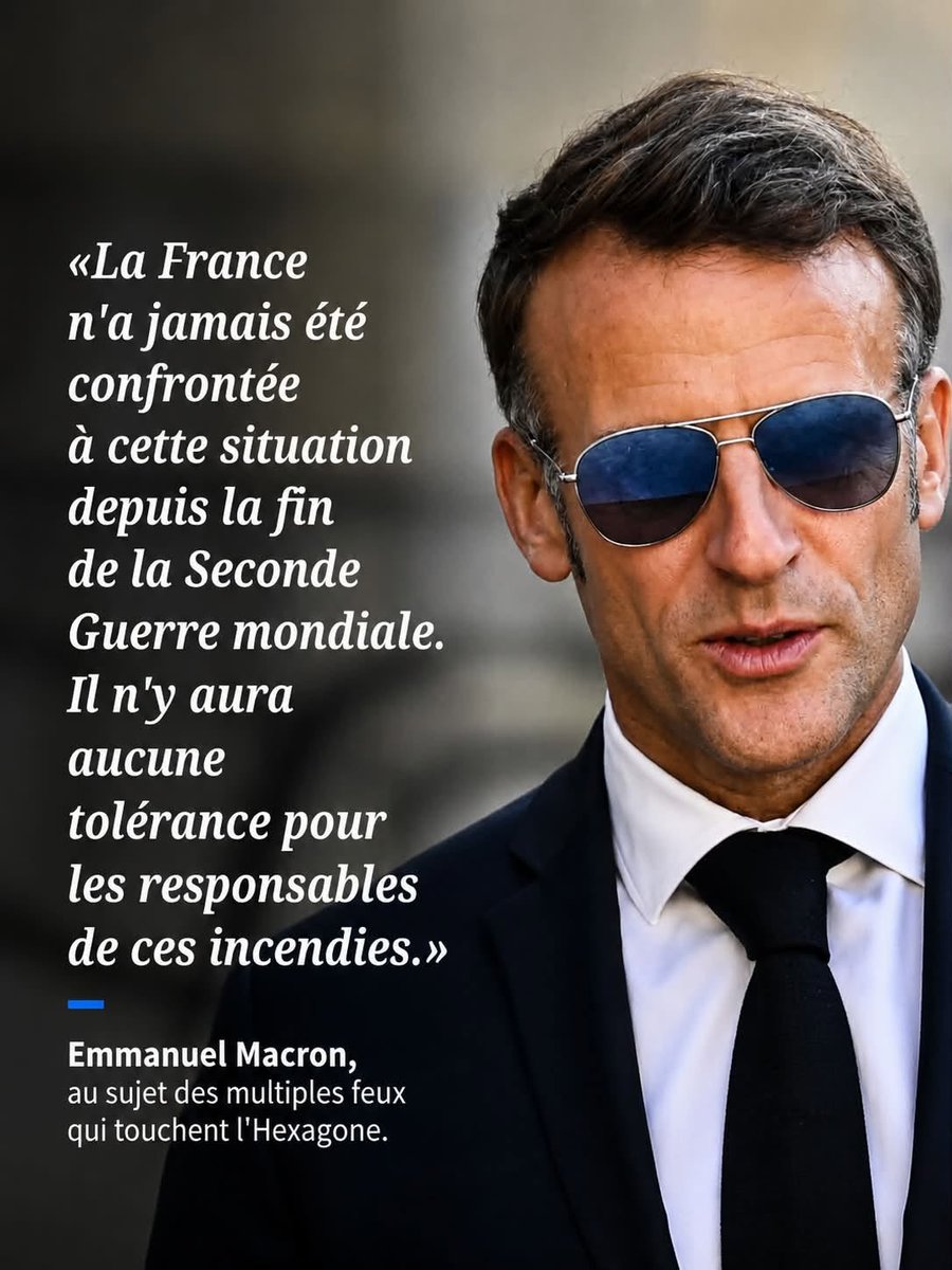 luckasdelille59's tweet photo. Macron prévient il n'y aura aucune tolérance envers les pyromanes 
Pauvre vieux il y'a tellement de choses que tu tolères 🙄
Par incompétence, par lâcheté.
Toujours à parler bêtement avec cette inconsistance qui sied aux Nuls 🤡 
For Sure 😎 https://t.co/5OKegXOzrc