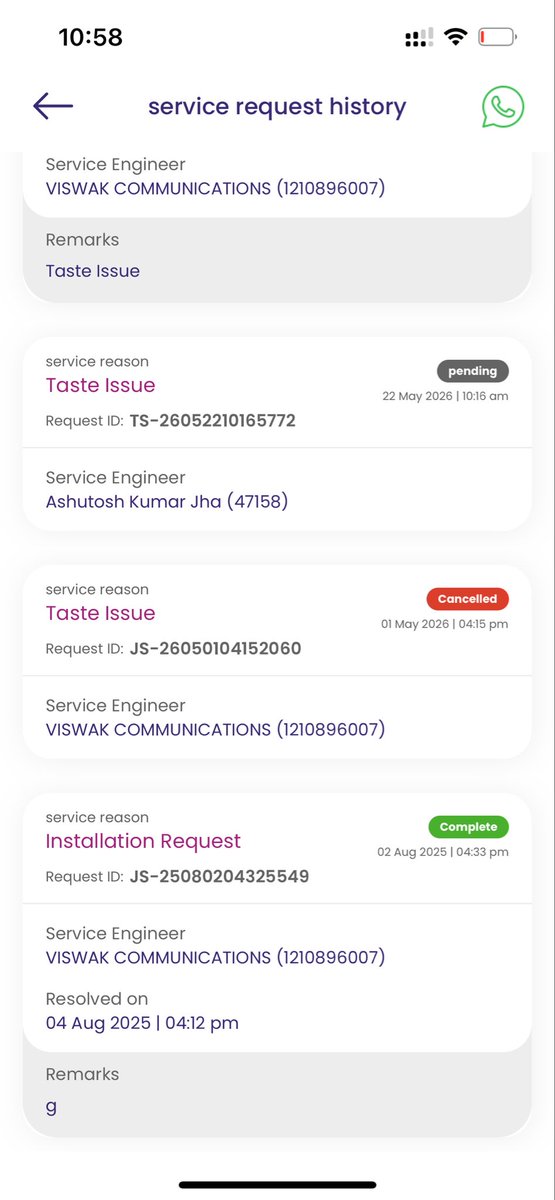 lahari94's tweet photo. @Livpure_India @LivpureSmart still none of your technician has came, one of the fraud companies we have ever came across. Plz cancel our subscription and take the machine and go. https://t.co/XnTeoFyv73
