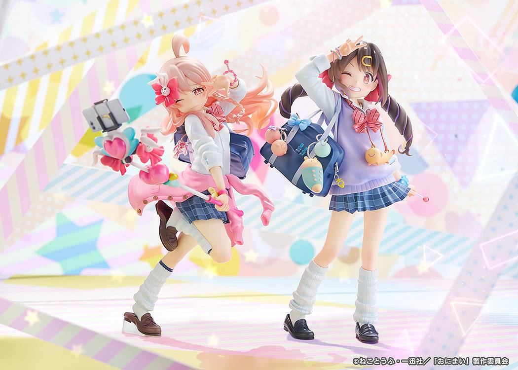 Nin_Nin_Game's tweet photo. The Oyama siblings are serving peak Heisei gyaru style! 💖

Mahiro Oyama and Mihari Oyama from Onimai: I'm Now Your Sister! arrive as stylish 1/6 scale Heisei Gyaru Ver. figures by Phat Company.
Pre-order now 👉 https://t.co/5yQpipy71n

#Onimai #MahiroOyama #MihariOyama #PhatCompany #AnimeFigures #FigureCollection