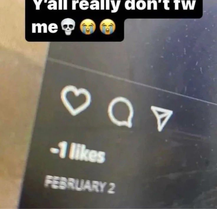 005nelle's tweet photo. Reactivated, and had to follow all of my followers back and it said i had -2 followers.. https://t.co/MXCe6aGYJr