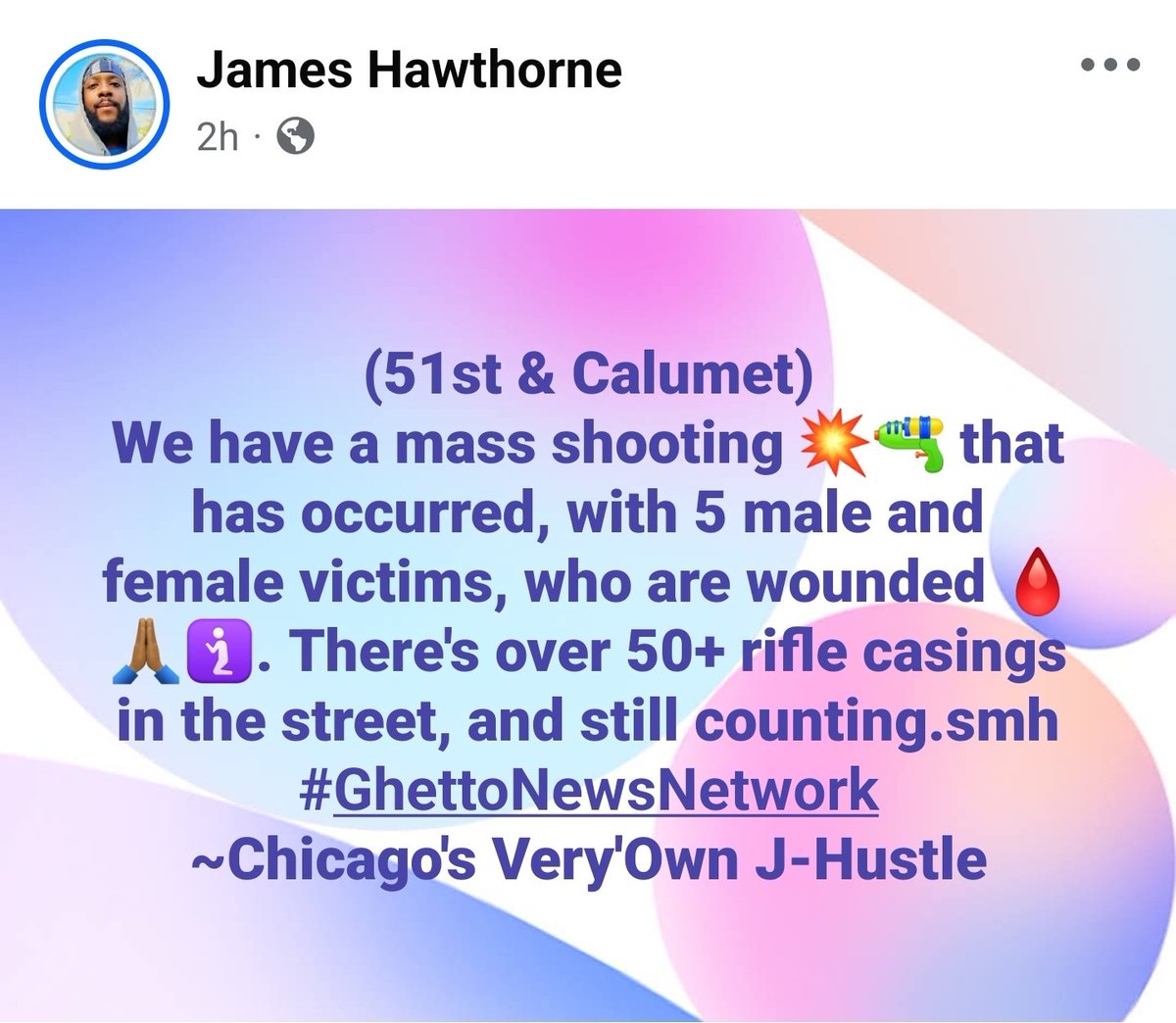 RealGhettoNews's tweet photo. Chicago is a Warzone! Don't believe the mainstream media, lying 🤥 about crime is down. It's not!
#GhettoNewsNetwork #BlackFatigue #Chicago #CPD #ChicagoScanner #War #WarZone #Trump #SendHelp #MassIncarceration #CrimeBill #BringBackTheElectricChair
~Chicago's Very'Own J-Hustle https://t.co/ecshqeXpSQ