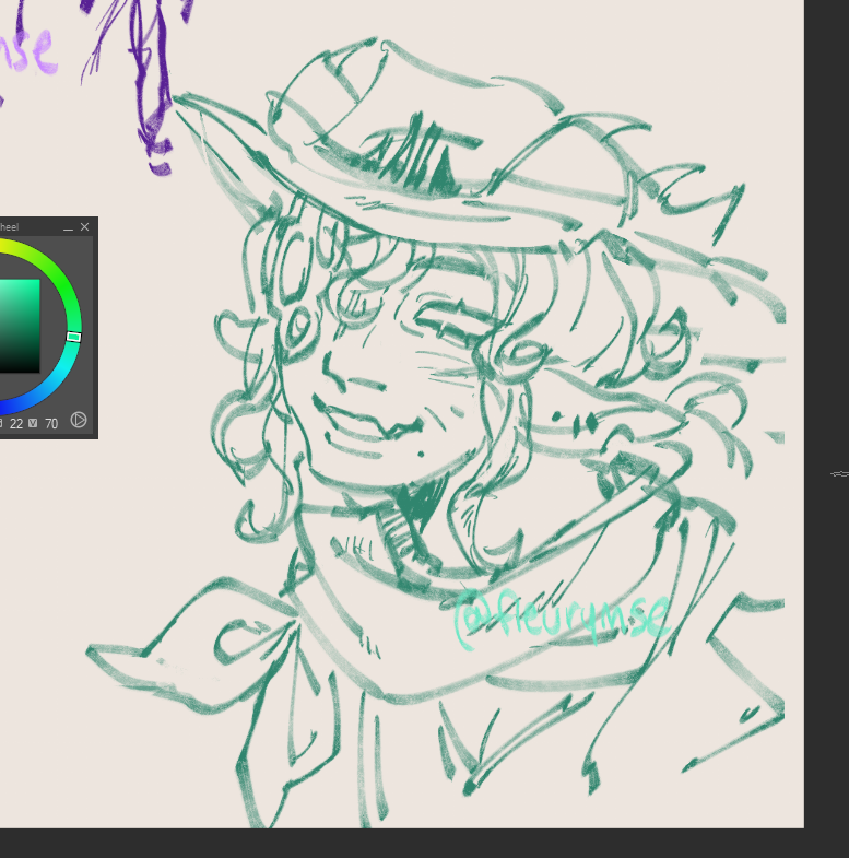 fleurymse's tweet photo. warmup doodles.. trying to break free from the artblock chains https://t.co/DlmxzUOA9o