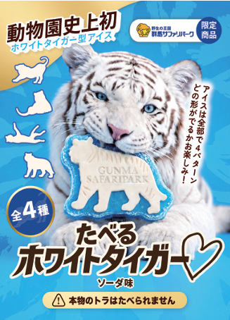 🍦✨ 大人気！ホワイトタイガーがアイスに！ 🐯❄️ 新フレーバー