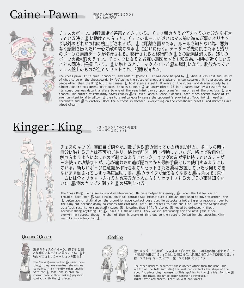 hint_0913's tweet photo. Chess AU を作ってみたよ
色んな人が見つけてくれると嬉しいな
#tadcau https://t.co/Gi2n5p7TQF