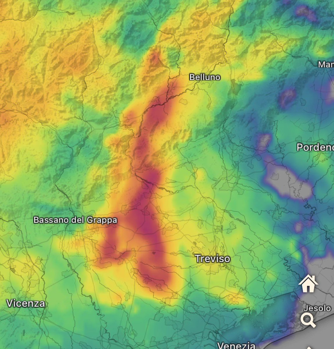 Emergenza24's tweet photo. ⭕️ADESSO [17.07-08:00] Nord #Italia in corso e previste intense precipitazioni anche temporalesche e forte attività elettrica #fulmini Dicci dove sei (se sei nell’area e ADESSO) e la situazione, anche se ok. Grazie. Informazioni e aggiornamenti: https://t.co/FT4GDR2Doy
Segui questo account X/Twitter https://t.co/m91guwYS6l Iscriviti al canale Whatsapp Emergenza24 https://t.co/9bslUsJKi6
