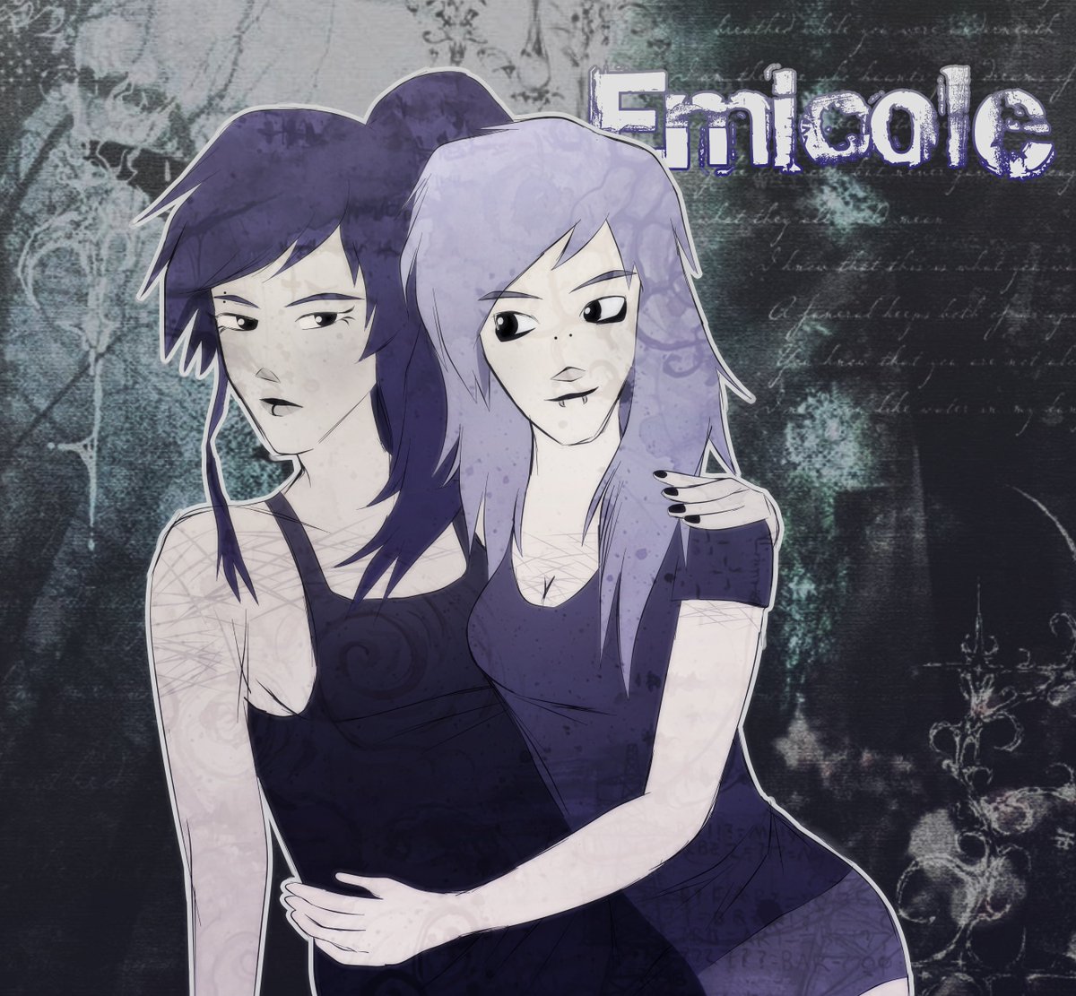 PGCountyHigh's tweet photo. Drawn by Yuna :) #emicole #classof09 #co09 #classof09fanart #classof09nicole #classof09emily https://t.co/jPryxaCm2t