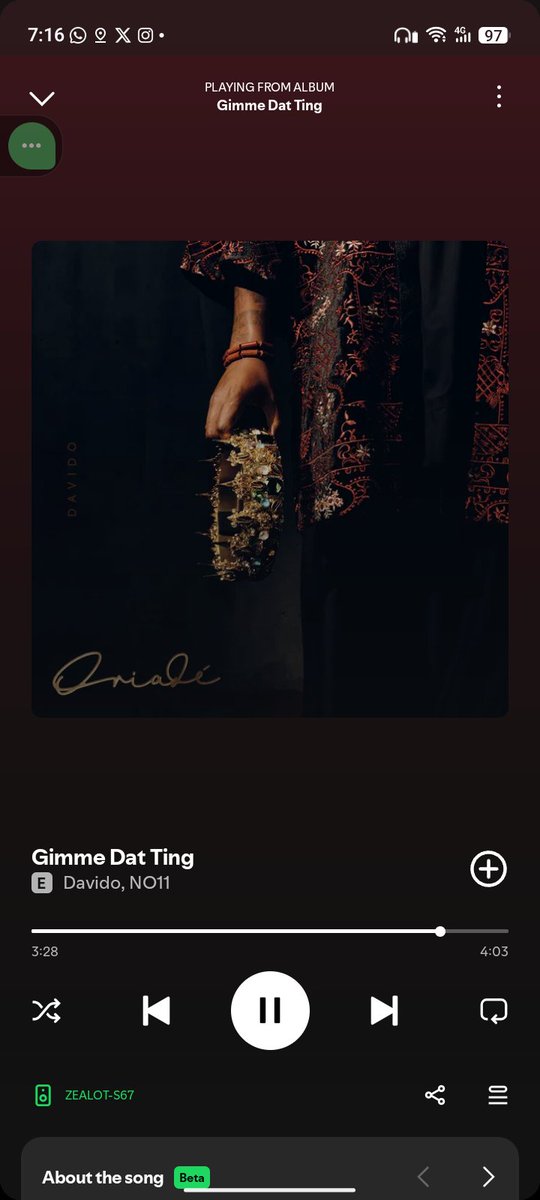 machalaofhype's tweet photo. Yo fams Gimme Dat ting is out by @davido #30BG Where are you let's go and stream https://t.co/AReC5oMKwx