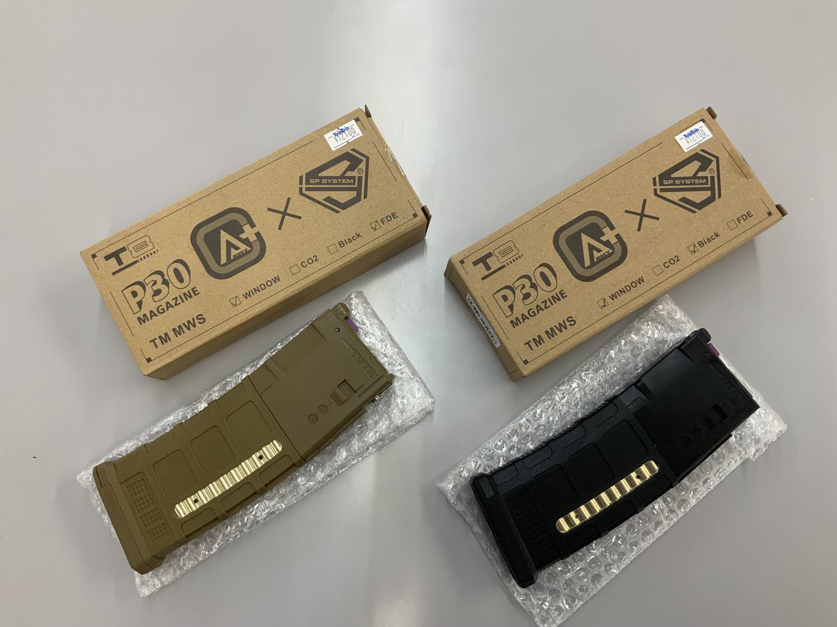 tamtamsagami's tweet photo. 【#ミリタリー】
これから発売予定の
あの銃にピッタリです☆
『T8 P30 ウインドウ付き ガスガン用マガジン』
好評発売中です♪
#タムタム相模原店 #20式小銃 #マグプル #Pマグ
#ガスライフル #M4MWS https://t.co/C2YmCpmlOQ