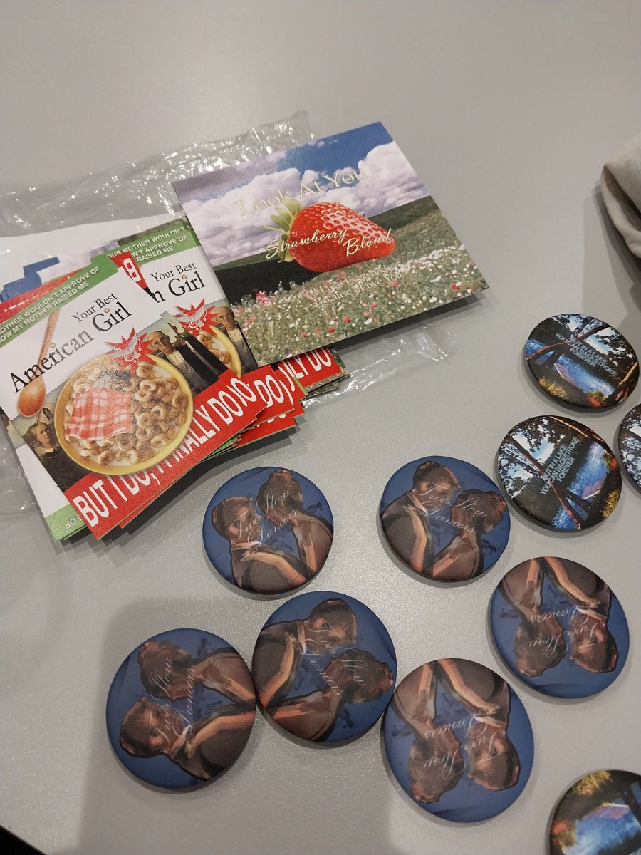 LilBabyDevana's tweet photo. if ur also going to mitski in jakarta tmrw, come say hi!! will be giving these away as freebies <33 i'll be in tribune 1!! https://t.co/QmXkzvr56i