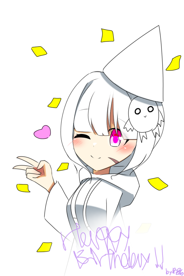 目の色が違うことにさっき気づいたので修正版をば