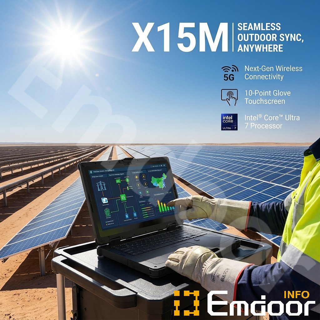 emdoorrugged's tweet photo. Meet Emdoor #X15Mโ15.6โ rugged laptop built for Field AI & extreme environments!
๐ป Intel Core Ultra 7 (NPU)
โ๏ธ 1000-Nits screen (Glove touch)
๐ Hot-swap Dual Battery
๐ก๏ธ IP65 & MIL-STD-810H
โก Optional 5G
Keep your workflow online 24/7
#RuggedLaptop #FieldAI #Emdoor https://t.co/7laOsok5uX