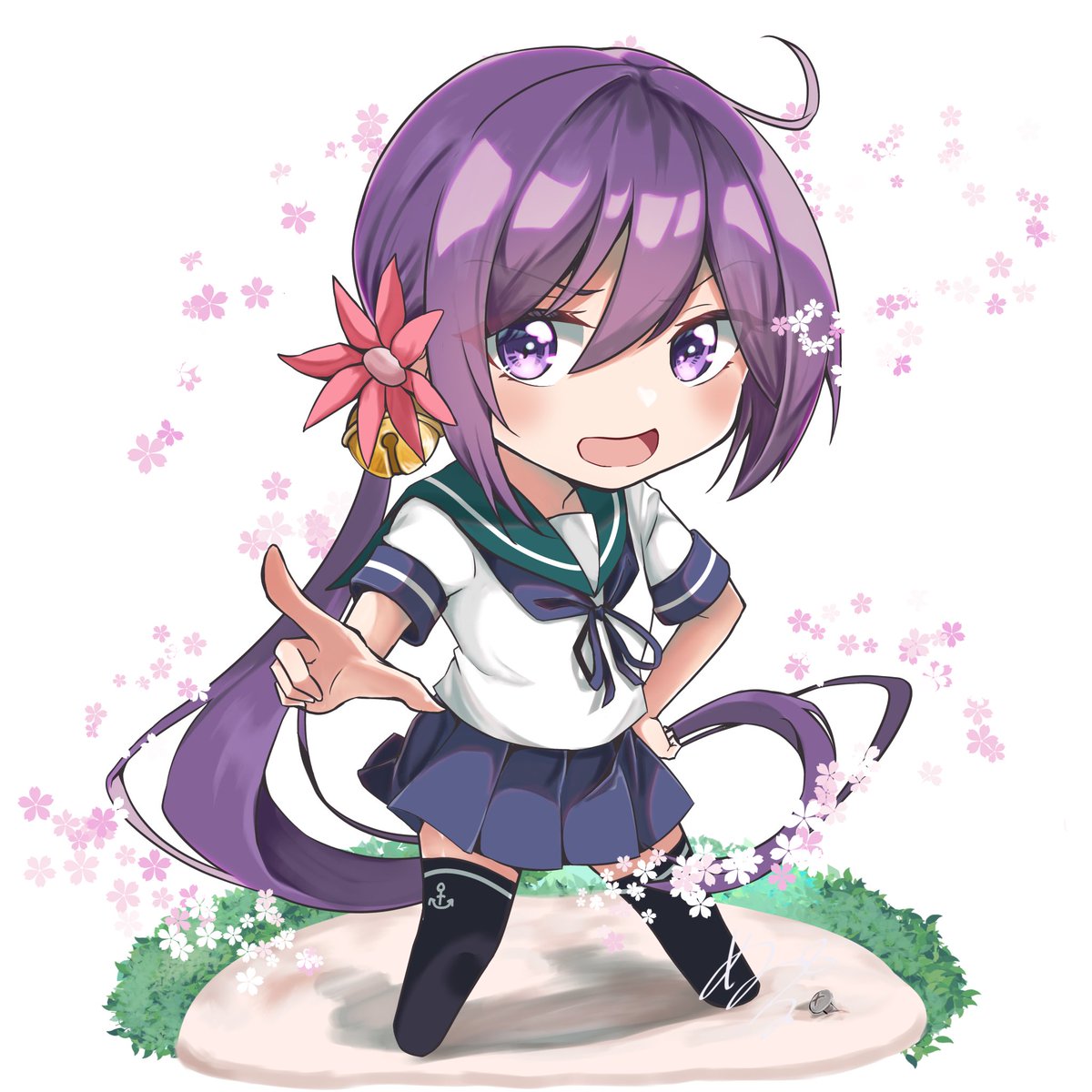 middlenull's tweet photo. こっち見んな、このクソ提督！！　#艦これ　#曙

だんだんクソ提督♪って楽しそうに呼んでくれるのイイよね！ https://t.co/6Odty4ssDk