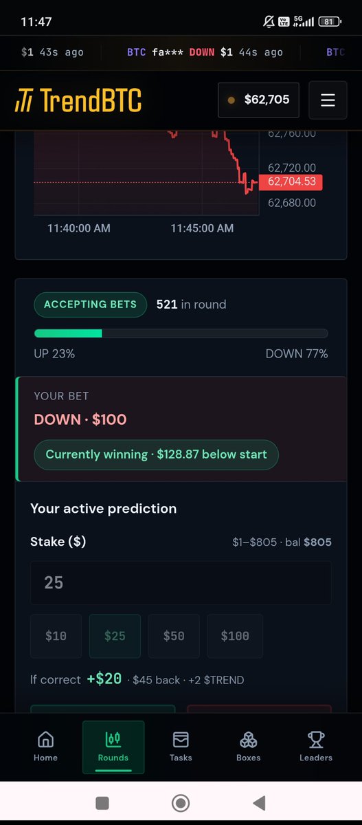 KYMANOJ1's tweet photo. @trend_btc_app Good production 😁 https://t.co/nK82hR9iUk
