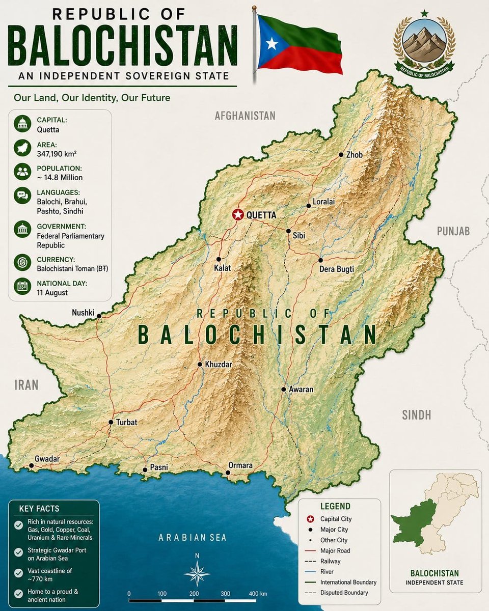 AstroCounselKK's tweet photo. All will happen as Predicted Clearly by me already..

Pakistan 🇵🇰 won't exist as it is today on world map ..
Within next 5-7 years..

Worst and most difficult time coming ahead for Pakistan 🇵🇰 astrologically ..
You can save this post and book mark it ..
Also check my below posts ..

Latest happening in बलूचिस्तान is promising sign already ...

Partition of Pakistan

India should provide Advanced weapons to the Republic of Balochistan 

1. Army Combat kits.
2. Anti Tank FGM-148 Javelin
3. Anti Aircraft FIM-92 Stinger
4. AK-47s with laser lenses etc
5. Money at least Rs. 1000 Crore