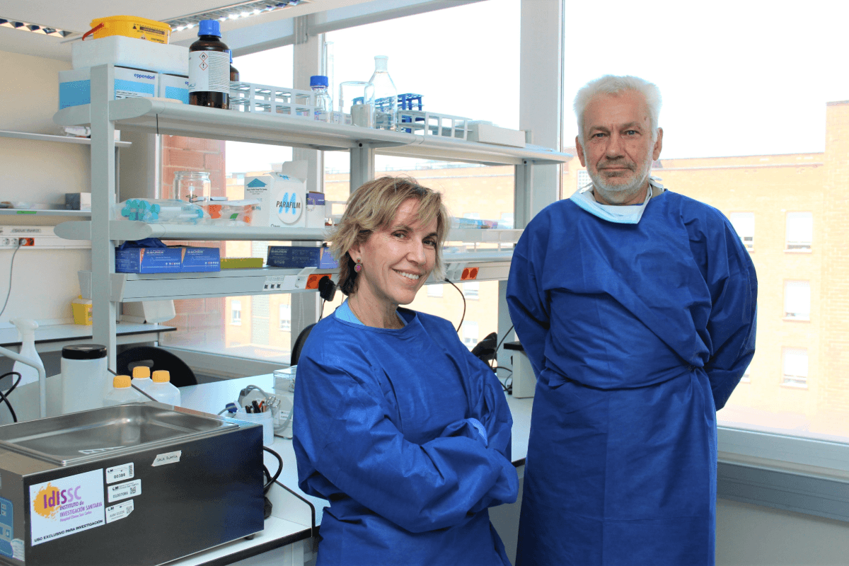 IIS_IdISSC's tweet photo. 🧬El @SaludISCIII financia #CELLCOL2 un proyecto del @IIS_IdISSC liderado por la Dra. @Sgbotella y el Dr. Vargas Castrillón para impulsar nuevas terapias celulares frente a las #metástasis hepáticas en pacientes con #cáncer colorrectal

📖 Lee la noticia👇
https://t.co/4lGYYX3e8R https://t.co/3kJwZxHTLQ