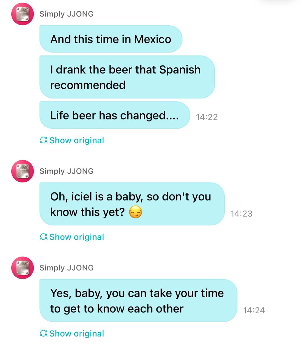 EN7ernally's tweet photo. #JAY 🌟💬

🐈‍⬛ oh, and this time in mexico, 
🐈‍⬛ i tried the beer that my spanish teacher recommended, 
🐈‍⬛ and my all-time favorite beer has officially changed... 
🐈‍⬛ oh, wait, y/n is still a baby, so you probably don't know much about stuff like this yet, do you? 😏
🐈‍⬛ well, it's fine, babies can take their time learning about these things~~
🐈‍⬛ if i say you're a baby, then you're a baby. all engenes are 6 years old anyway. 
🐈‍⬛ hurry up and say eungae
🐈‍⬛ yes, good job 👶 
🐈‍⬛ there, there 🫳👶

???? 😭😂