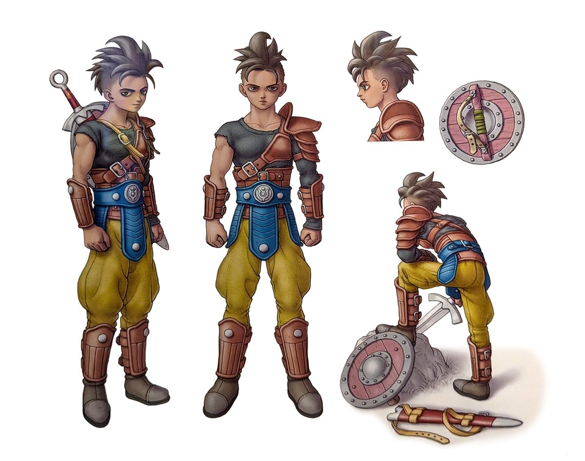 Genki_JPN's tweet photo. Dragon Quest XII: Beyond Dreams Protagonist new illustration by Akira Toriyama!

via @guernicass4 https://t.co/ZTbxBkGd2A
