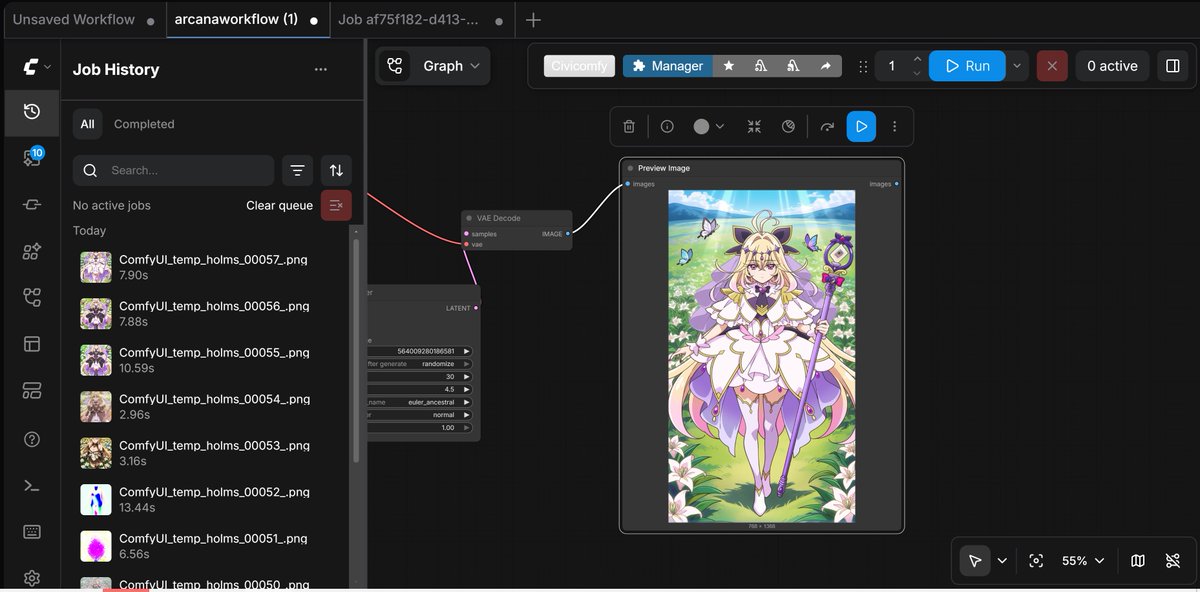 javiersilva0826's tweet photo. Anima y Qwen con el VAE de Qwen en ComfyUI
Test 01
Cure Arcana Shadow
#TanPre #MoriaLuluka https://t.co/nOroz2WX6w