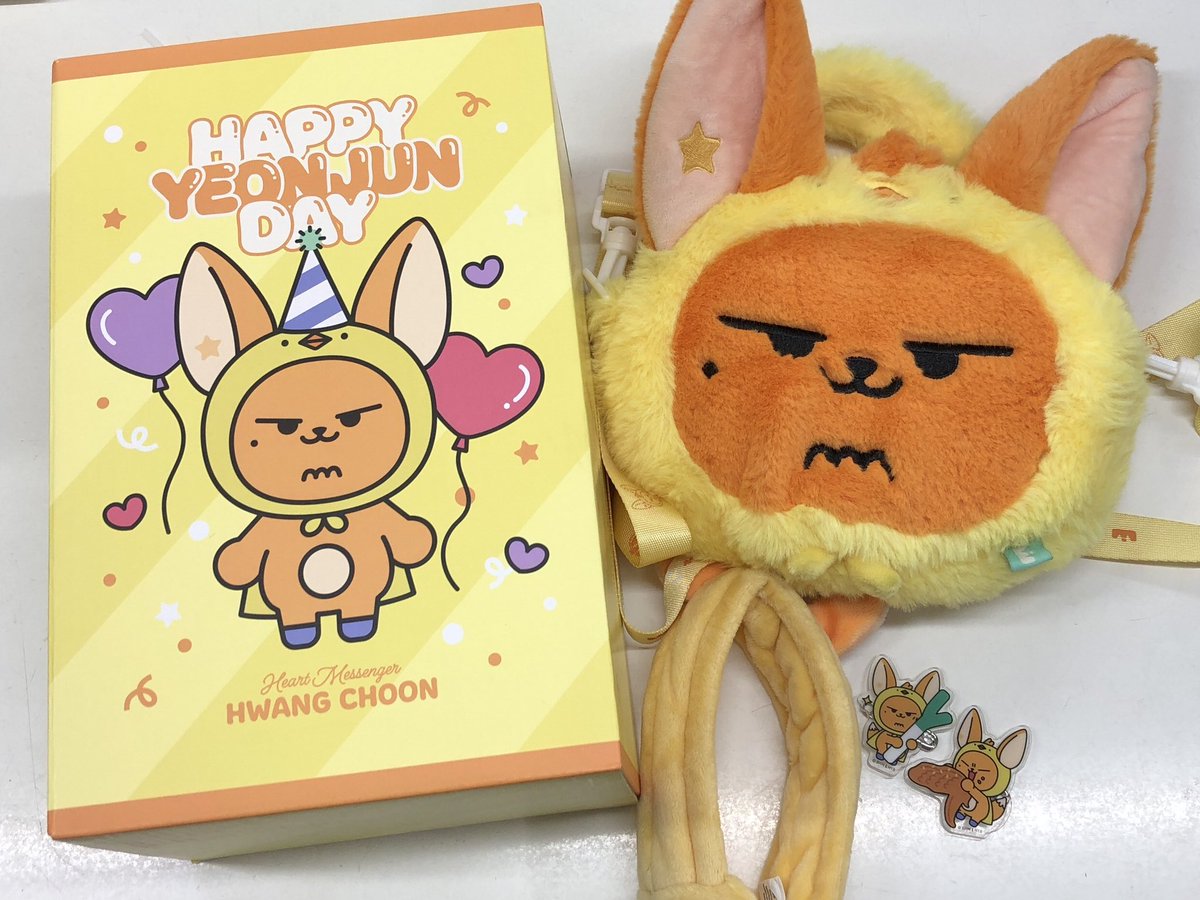入荷情報】 #TXT #TOMORROW_X_TOGETHER HWANG CHOON PLUSH SETや