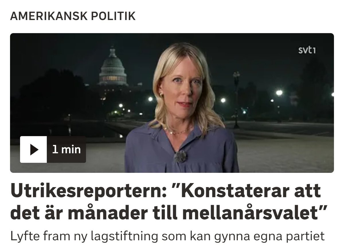 InteSosseSe's tweet photo. Att man i USA eventuellt ska tvingas IDENTIFIERA sig för att få rösta beskriver @svt givetvis som att detta "gynnar republikanerna". 

Det som gäller i svenska val blir plötsligt till ett hot mot demokratin eftersom Trump är republikan.

Hatar SVT varje dag. Du med. Alltid! https://t.co/BYdxbQStZ1