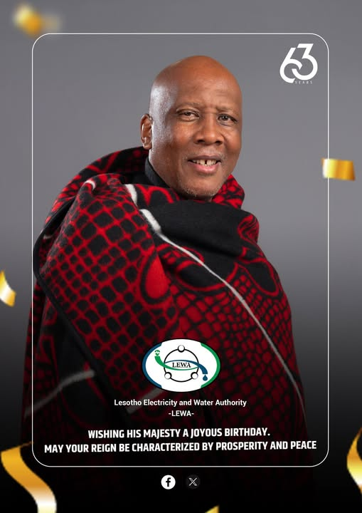 officialLEWA_1's tweet photo. Happy Birthday, Your Majesty ����🥳👑

Thank you for your dedicated service and inspiring leadership. Wishing you a day of joy, good health, and countless blessings. Long live the King!

#reselakanengsamoshoelella https://t.co/Ray8yHlvR1