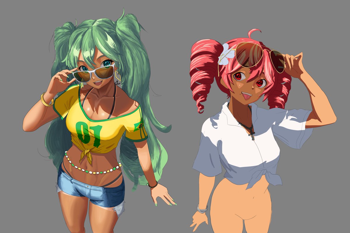 GrimaldoMaximo's tweet photo. Brazilian Miku and Teto I never finished

Someone tell me what outfit Teto should have so I can finish this https://t.co/ieaZRByb2R