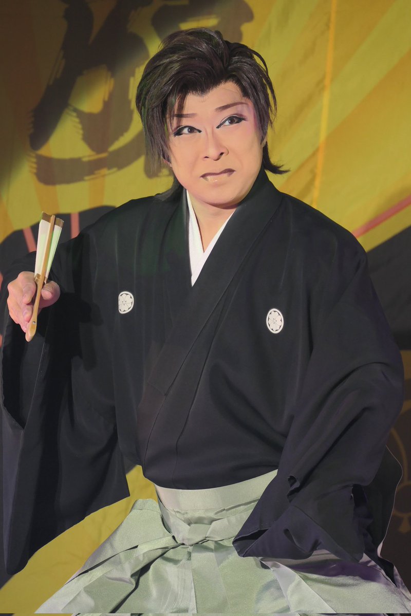 gokosho's tweet photo. 2026年7月13日
滋賀県 おふろcaféびわこ座
☆三國座一見劇団☆
〜好太郎メイン公演〜

総座長 #一見好太郎 https://t.co/tF718F8dLG