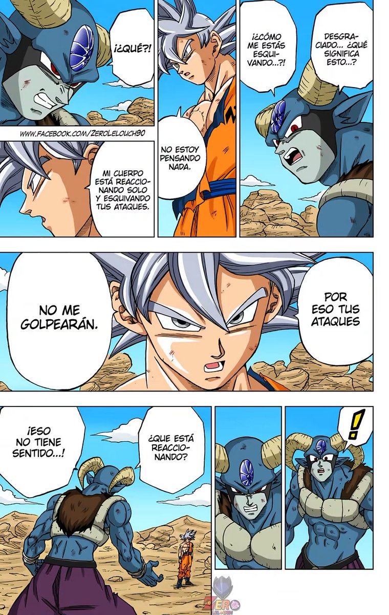 ElsaiyanGamer's tweet photo. Moro sí intentó absorber la energía de Goku durante la pelea, pero el problema es que la diferencia de poder con el Ultra Instinto Completo era tan grande que no podía compensar el daño que estaba recibiendo. https://t.co/vFUT1xSaiA
