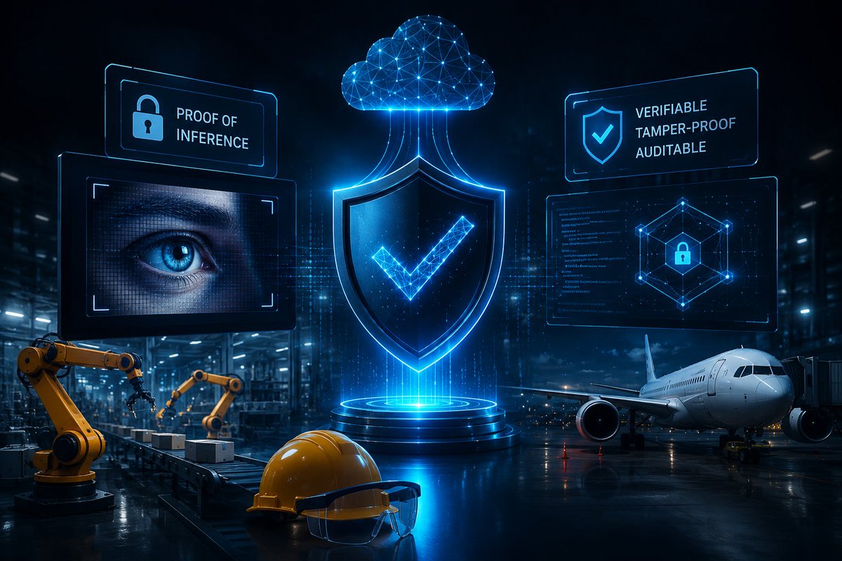 abel_pasca74815's tweet photo. We hear a lot about AI, but trust is still the missing piece. What caught my attention about Sertn is that its Vision AI doesn't just make predictions,it backs every result with Proof of Inference, so outputs can actually be verified instead of taken at face value.

That could make a real difference in industries like manufacturing, PPE compliance, and aviation, where reliable AI isn't optional. Verifiable AI feels like a step in the right direction for enterprise adoption.

https://t.co/nmg7uFYgbJ
@inference_labs

#Sertn #VisionAI #ProofOfInference #EnterpriseAI #AI