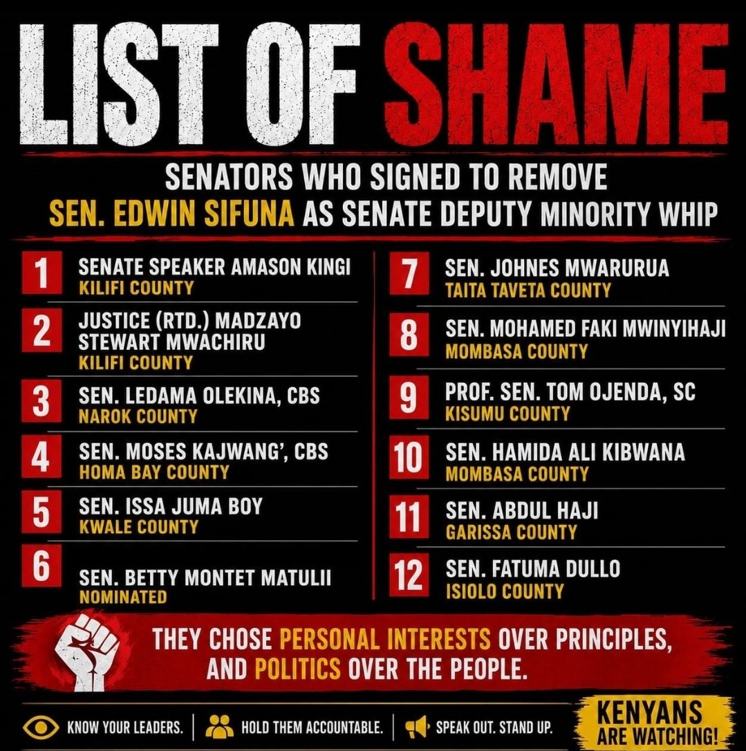 Etaabu's tweet photo. @edwinsifuna Remember them by their names @senatorkajwang shame on you....The North will remember https://t.co/VZ0mT4qnz9