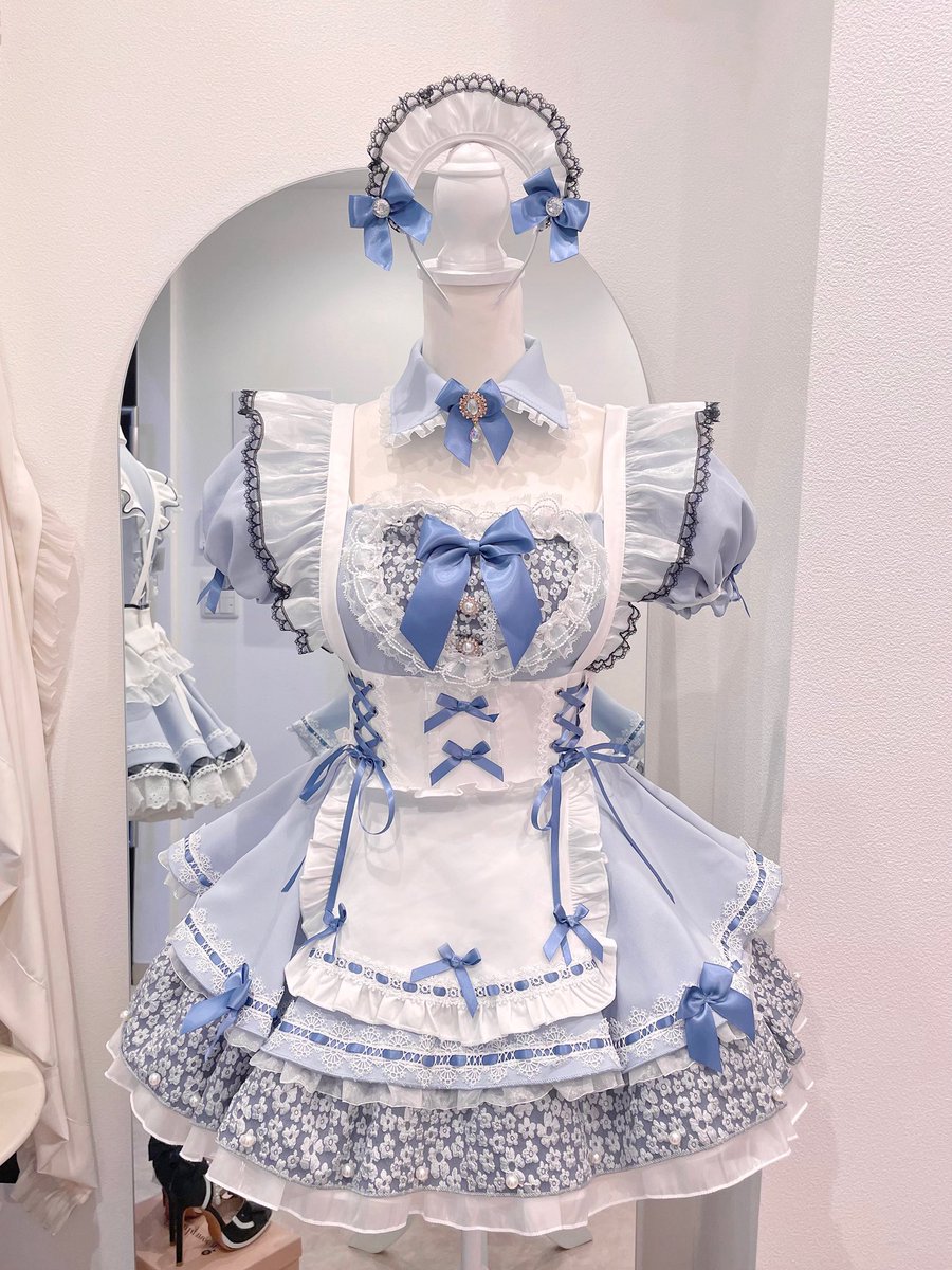 ⋆⸜ ✿再入荷情報✿︎ ⸝‍⋆ 大人気の小花柄メイドコスチュームが再